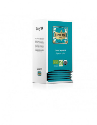 Organic Imperial Label - Cardboard box 25 tea bags