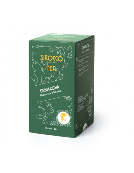 Genmaicha - Cardboard box 20 tea bags