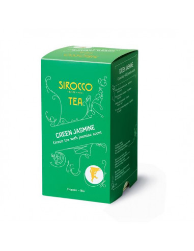 Organic Green Jasmine - Cardboard box 20 tea bags