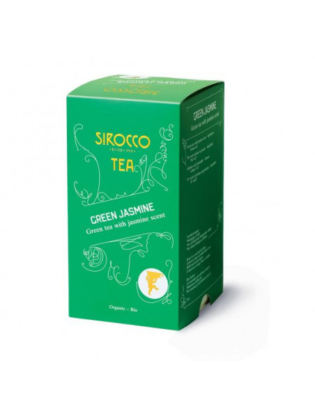 Organic Green Jasmine - Cardboard box 20 tea bags