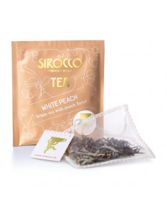 White Peach - Cardboard box 20 tea bags 2