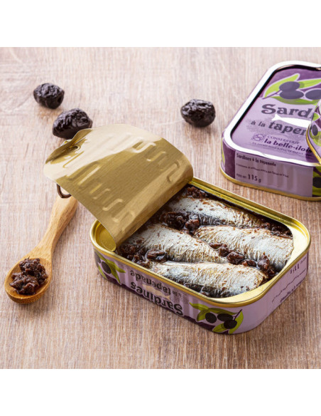 Sardines with Tapenade