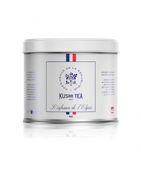 Kusmi tea - Organic L'infusion de l'Elysée - Metal tin 90gr/3.1oz