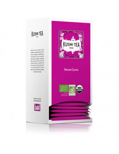 Organic Sweet Love - Cardboard box 25 tea bags