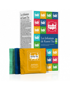 Organic Kusmi Tea herbal teas - Box 24 organic tea bags