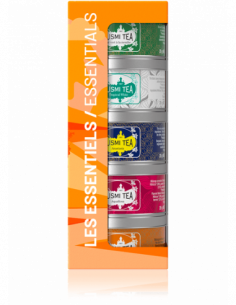 Organic Essential Teas - Assortment 5 metal tins