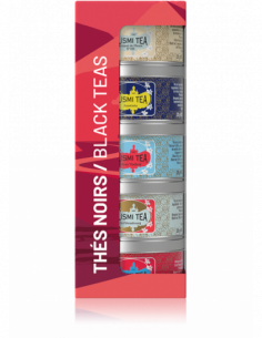 Organic Black Teas - Assortment 5 metal tins