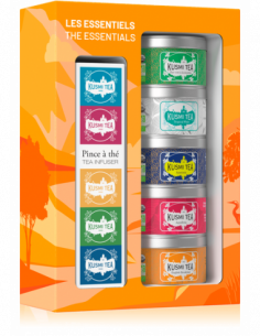 Organic Essential Teas gift set + tea infuser