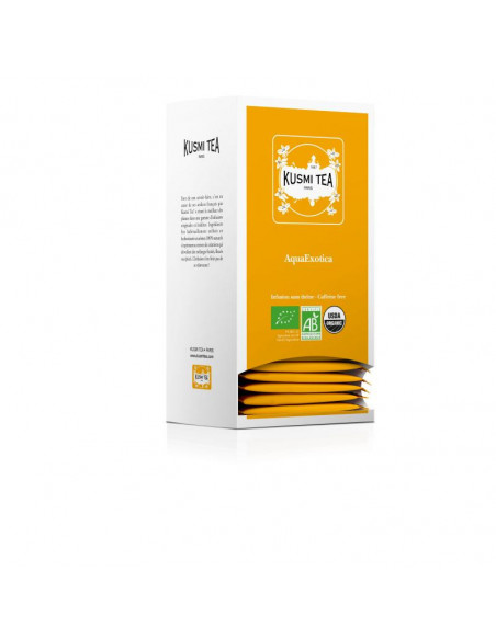 Organic AquaExotica - Cardboard box 25 tea bags