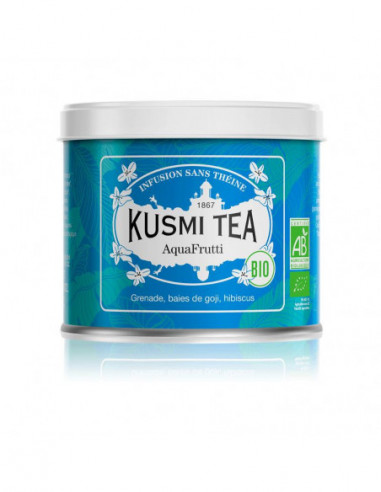 Organic AquaFrutti - Metal tin 100g