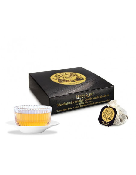 Milky Blue - Box 30 cotton tea bags