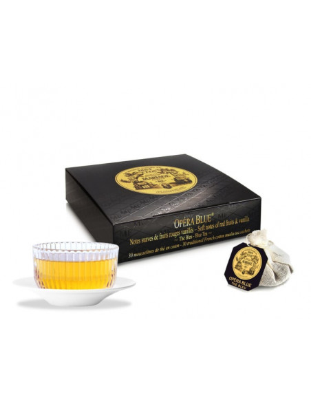 Opéra Blue - Box 30 cotton tea bags