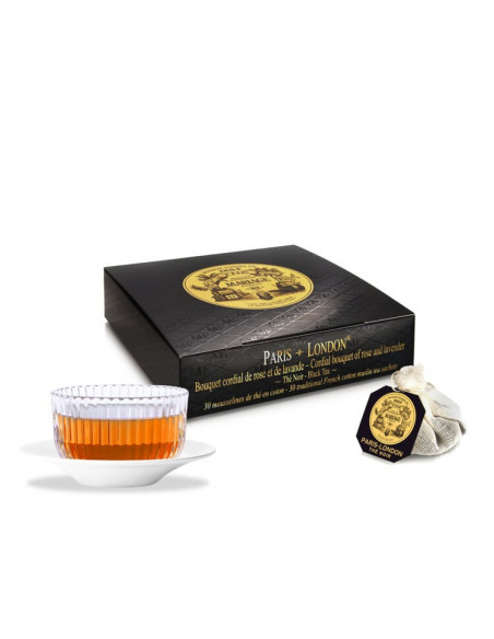 Paris-London - Box 30 cotton tea bags