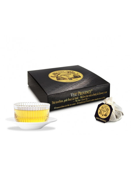 Vert Provence - Box 30 cotton tea bags