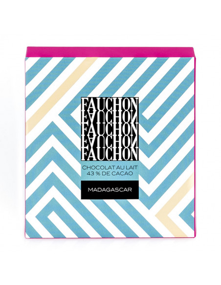 Chocolate bar milk 43% cocoa madagascar 80g