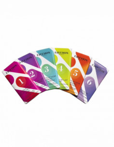 Assortment of 6 mini chocolate bars 180g