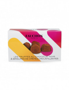 Chocolate truffles crepes dentelles box 100g