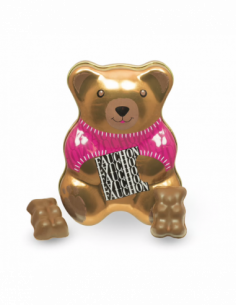 Milk chocolate marshmallow bear box 70g