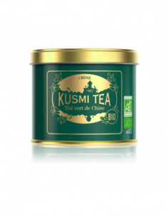 Organic Chinese green tea - Metal tin 100g