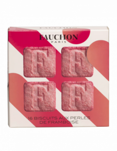 16 biscuits with raspberry morsels 110g