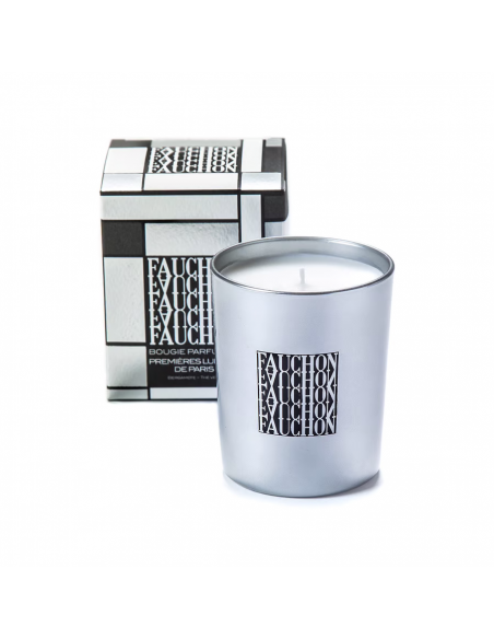 Scented candle "premieres lueurs de paris" silver