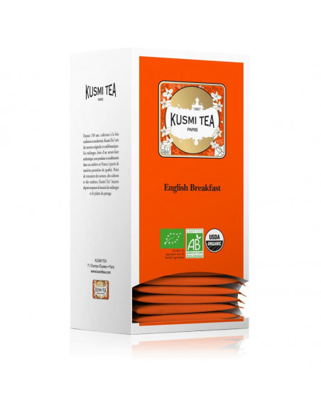 Organic English Breakfast - Cardboard box 25 tea bags