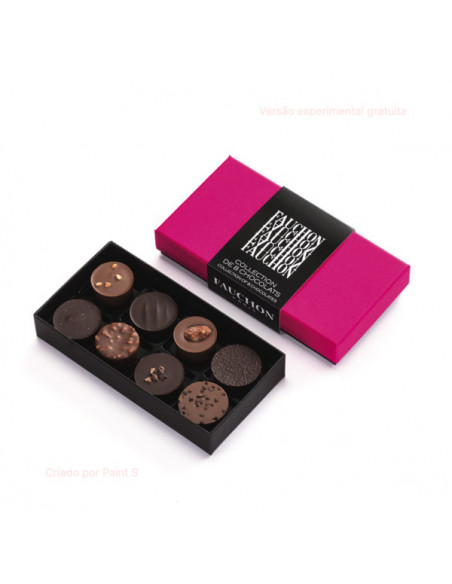 Chocolate giftbox 8 pieces 70g