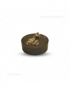 Chocolate praline pecan noir (100g)