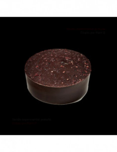 Chocolate ganache framboise violette noir (100g)