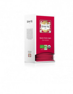 Organic Four Red Fruits - Cardboard box 25 tea bags