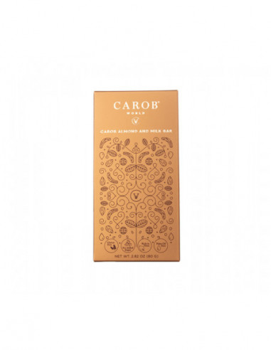 Carob Almond and Milk Bar (80g)