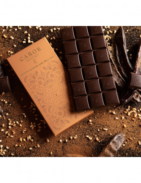 Carob Almond and Milk Bar (80g)