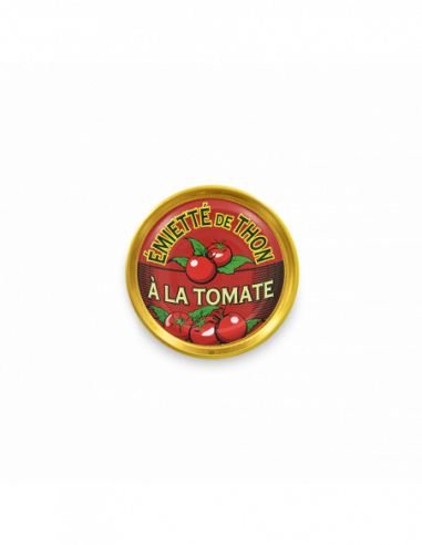 Flaked tuna with tomato