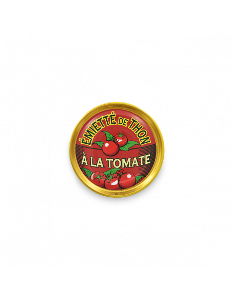 Flaked tuna with tomato