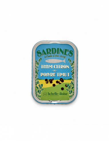 Sardines with Olive oil and Timut pepper
