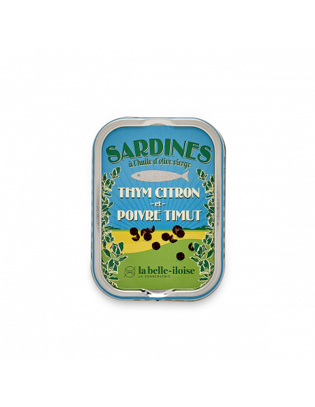 Sardines with Olive oil and Timut pepper