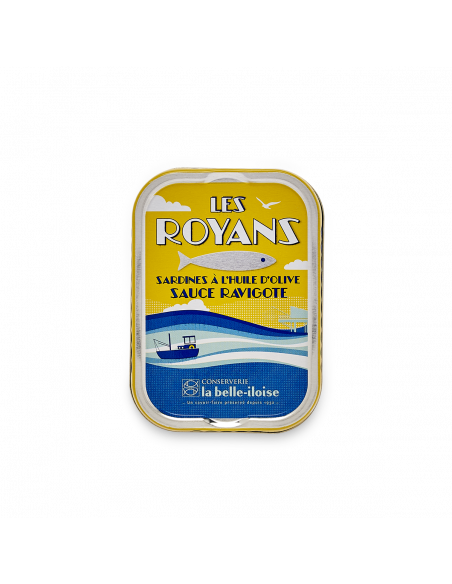 Royans sardines with ravigote sauce