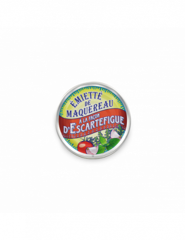 Escartefigue-style flaked mackerel