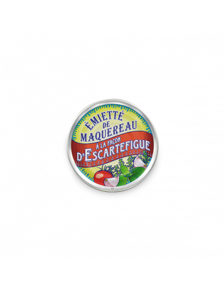 Escartefigue-style flaked mackerel